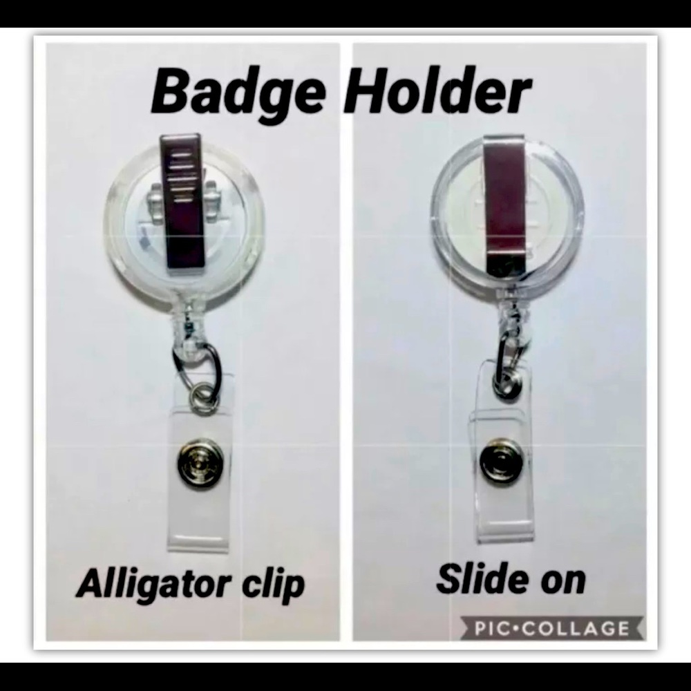 Hello Fall Rae Dunn Retractable Badge Holder - Picture 5 of 5